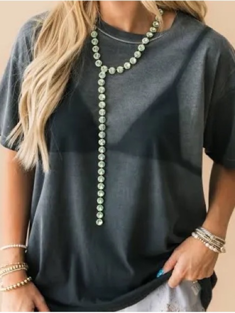VIRAL Daydreamer/Free People collab Wet Bikini Tee